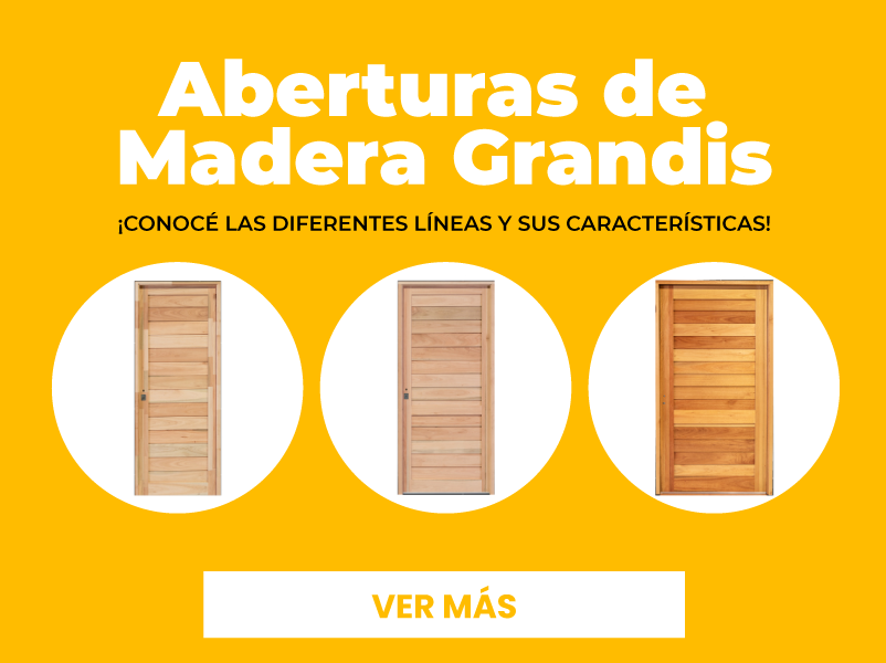 Aberturas de madera